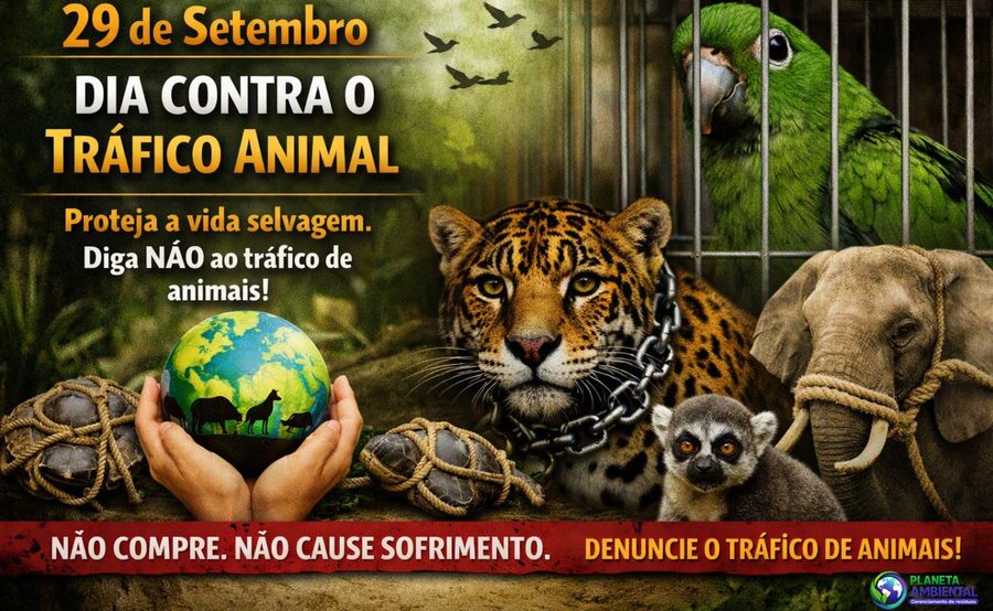 Dia Nacional de Combate ao Tráfico de Animais Silvestres